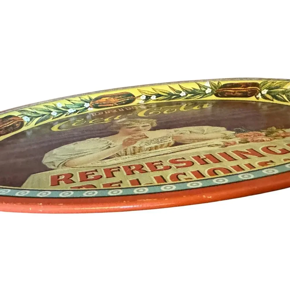 Vintage Coca-cola 75 years Tray #34936